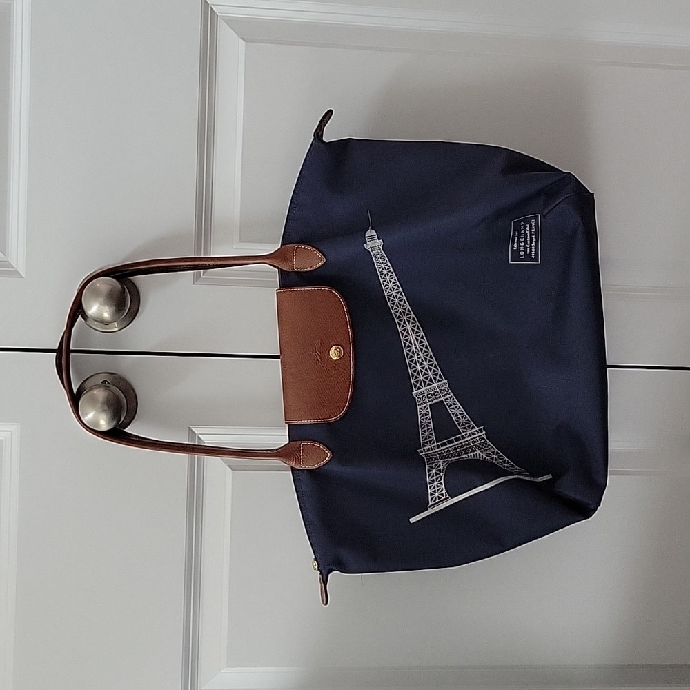 Longchamp Eiffel Tower Le Pliage Tote